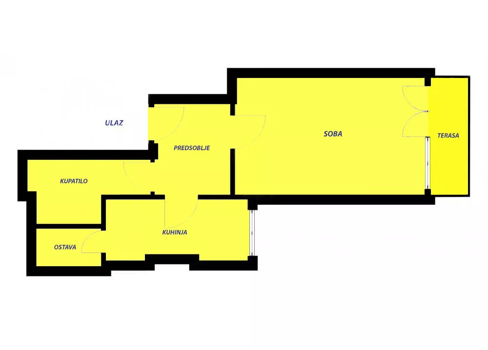 Jednosoban stan | 4zida