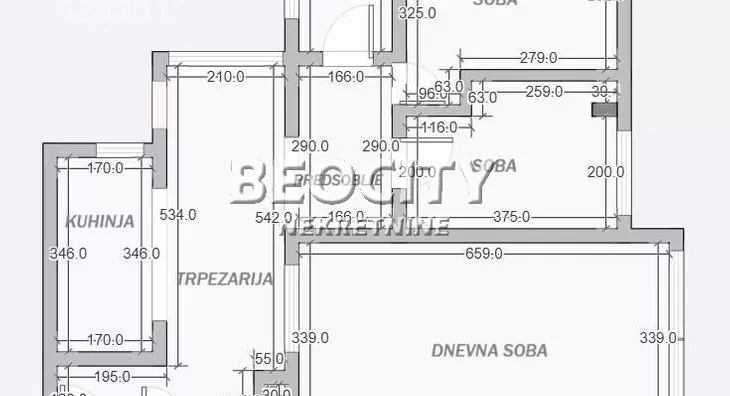 Trosoban stan | 4zida