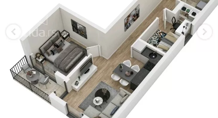 Dvoiposoban stan | 4zida