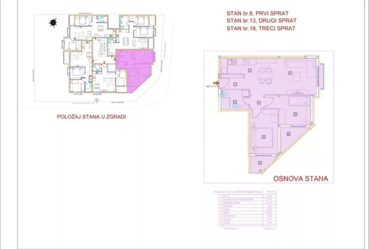 Trosoban stan | 4zida