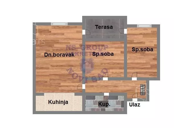 Dvoiposoban stan | 4zida