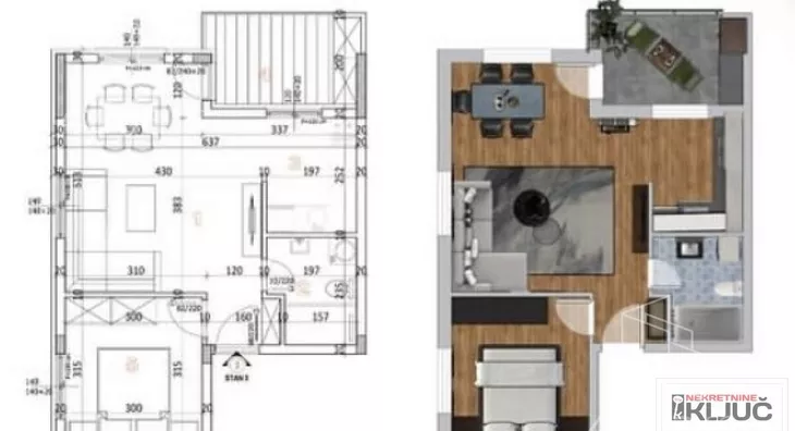 Dvosoban stan | 4zida