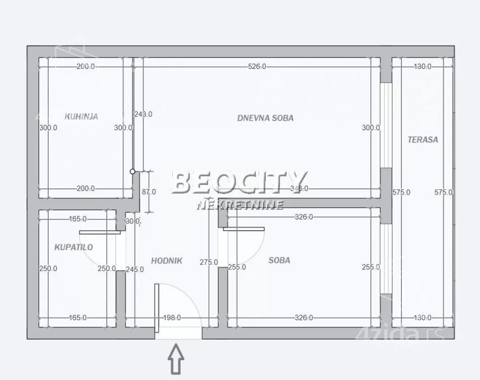 Jednoiposoban stan | 4zida