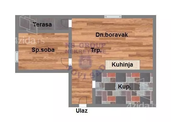 Dvosoban stan | 4zida