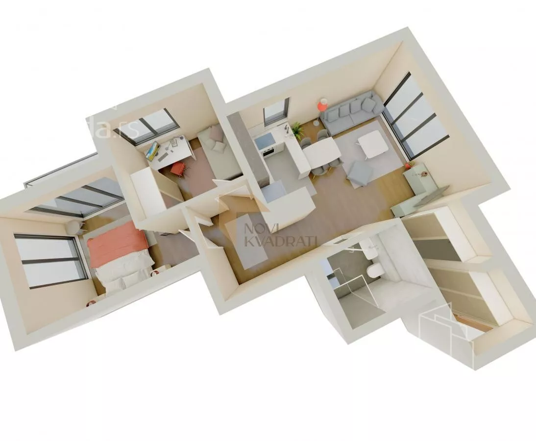 Trosoban stan | 4zida