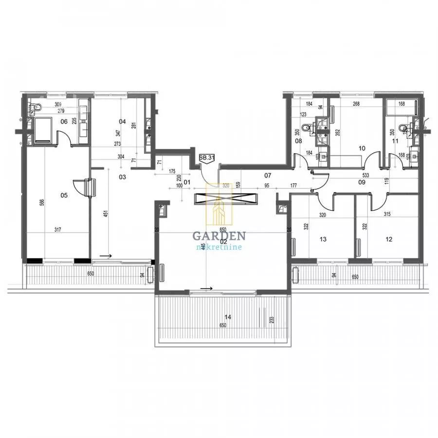 Petosoban stan | 4zida