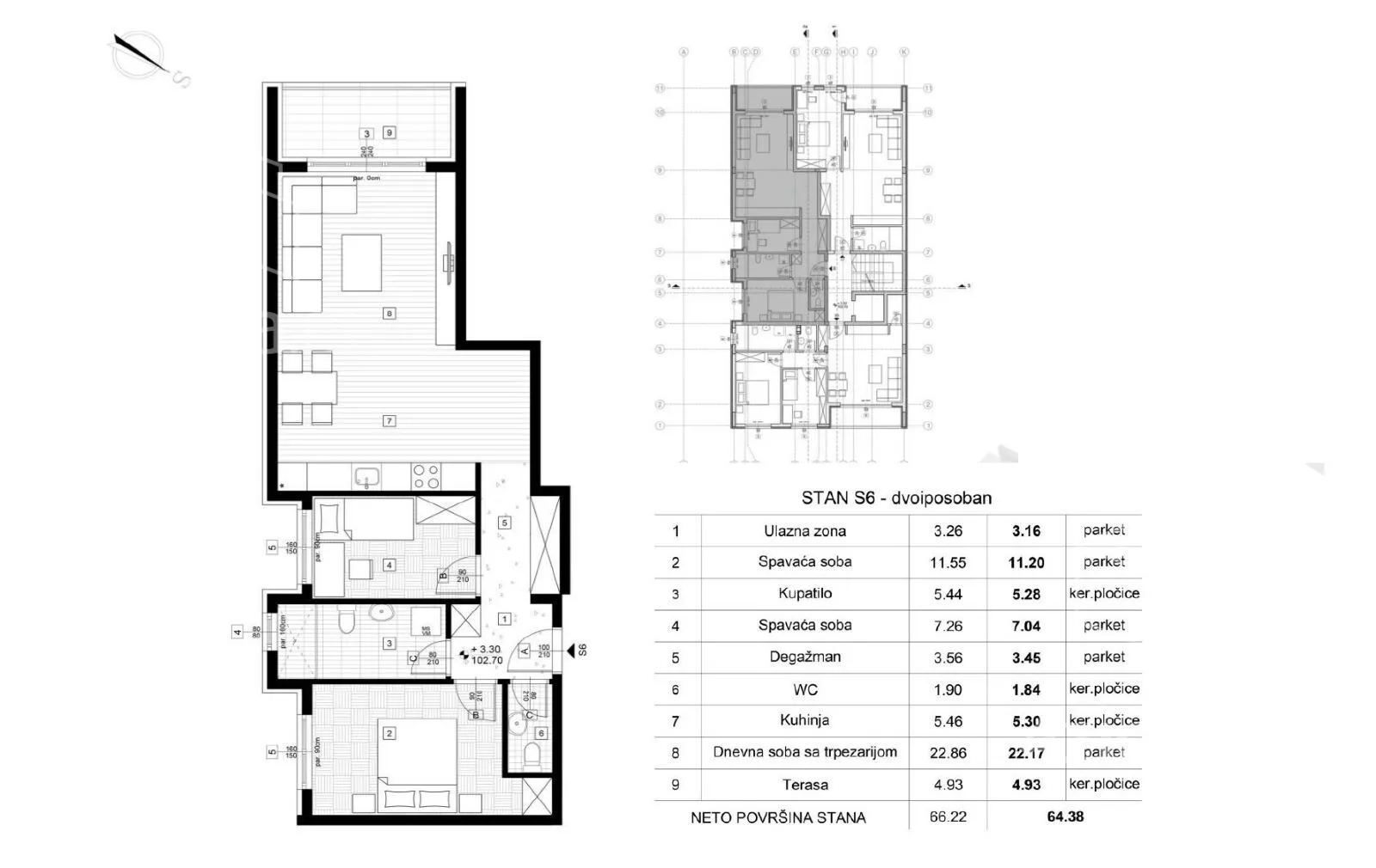 Dvoiposoban stan | 4zida