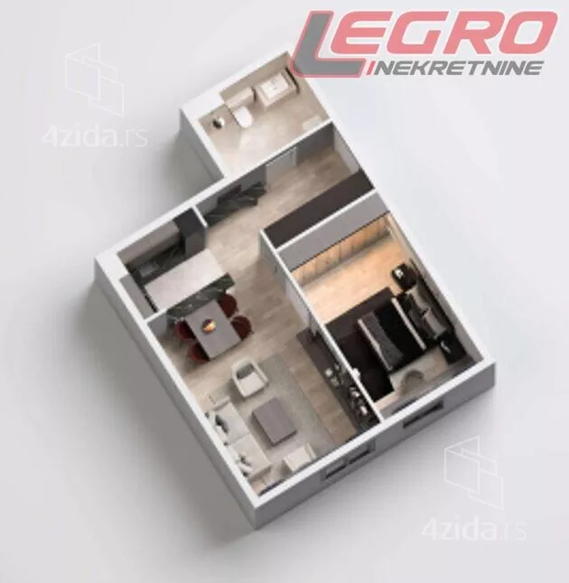 Dvosoban stan | 4zida