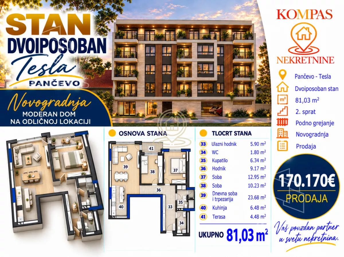 Dvoiposoban stan | 4zida