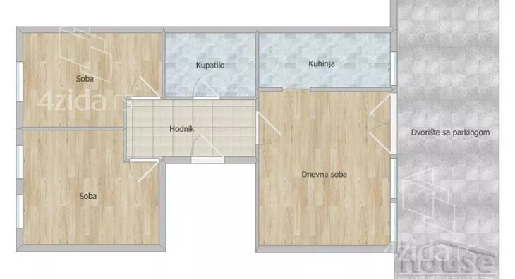 Trosoban stan | 4zida