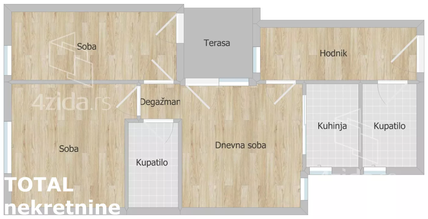 Dvoiposoban stan | 4zida