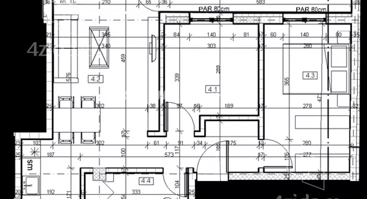 Trosoban stan | 4zida