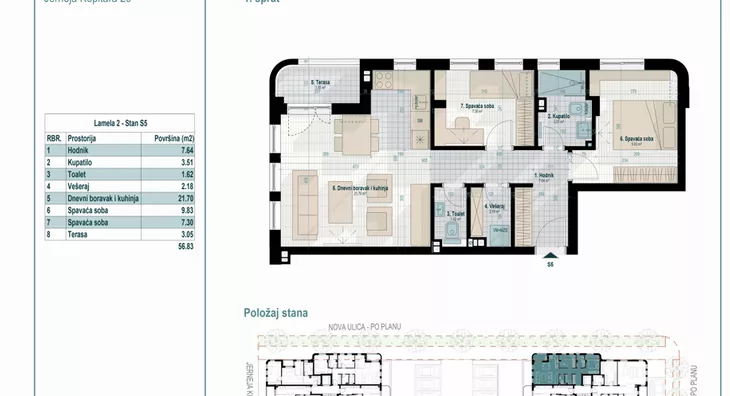Dvoiposoban stan | 4zida