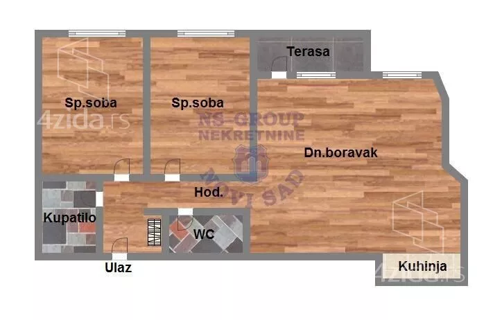 Trosoban stan | 4zida