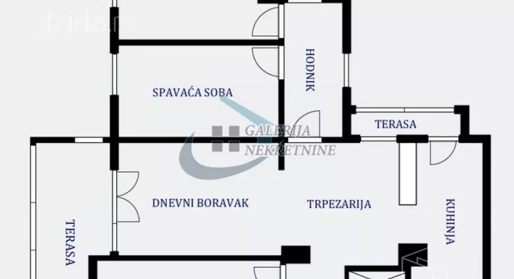 Troiposoban stan | 4zida