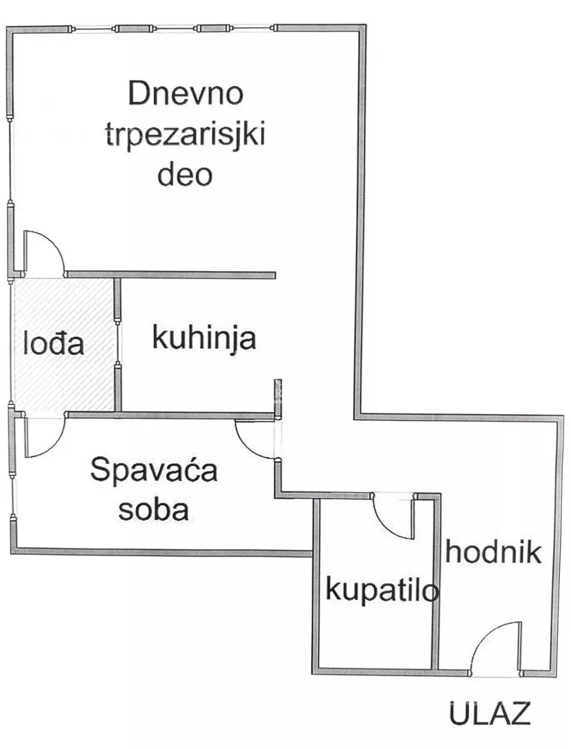 Jednoiposoban stan | 4zida