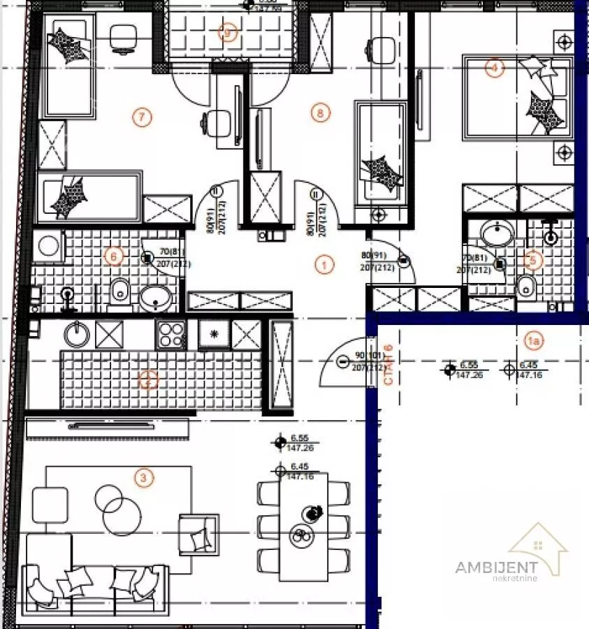 Troiposoban stan | 4zida