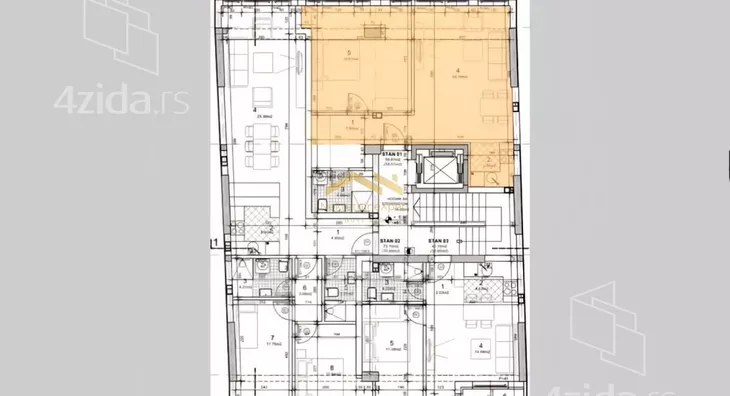 Dvosoban stan | 4zida