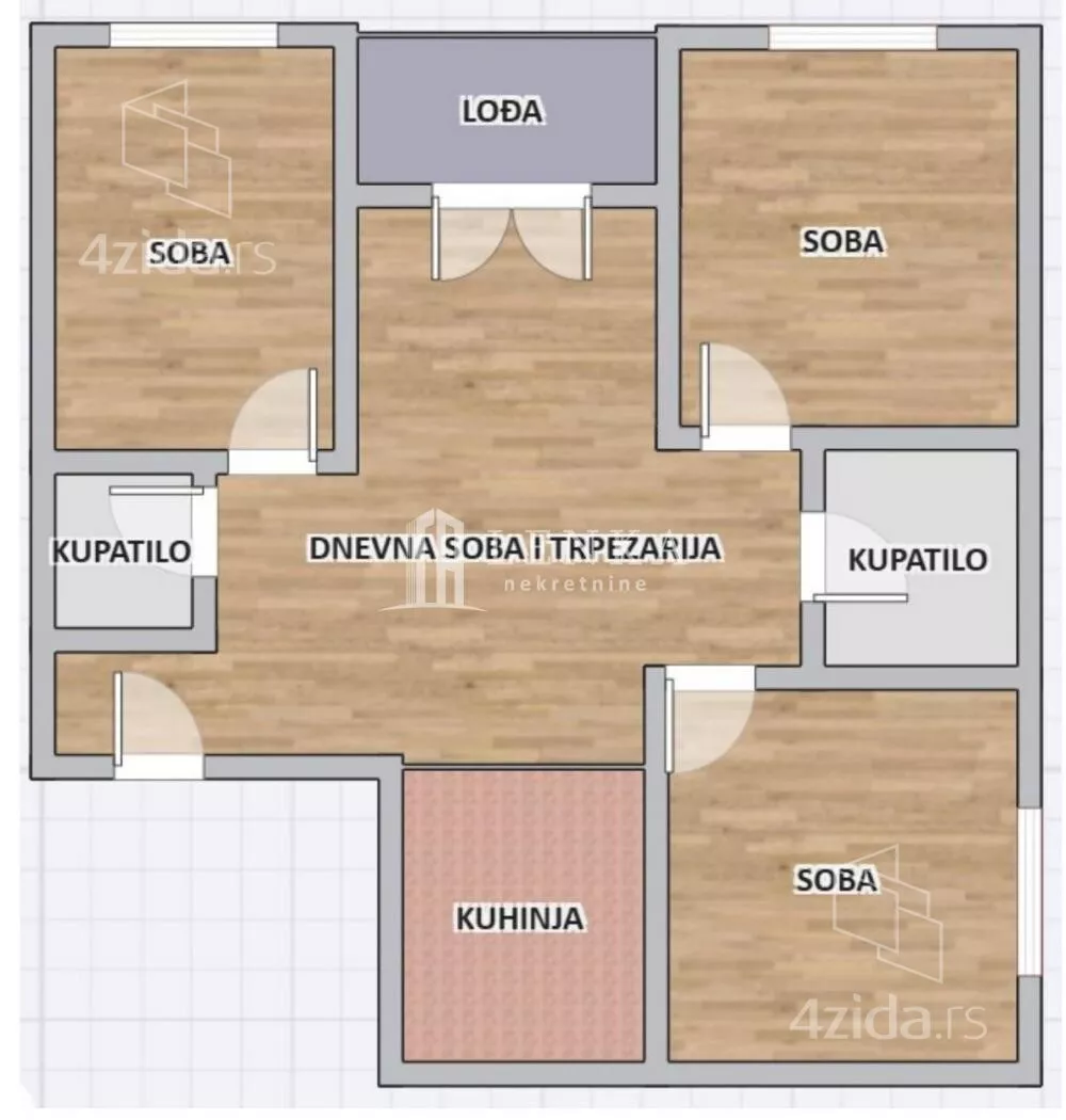 Četvorosoban stan | 4zida
