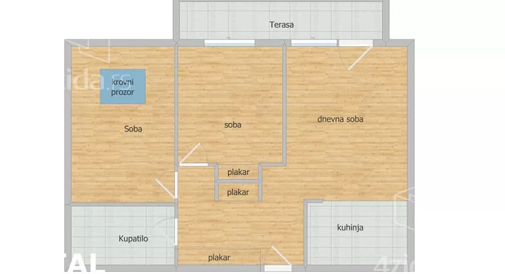 Dvoiposoban stan | 4zida