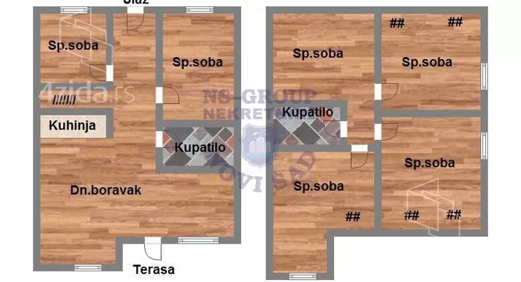 Šestosoban stan | 4zida