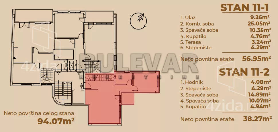 Četvorosoban stan | 4zida