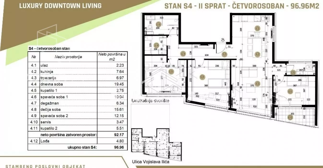 Četvorosoban stan | 4zida