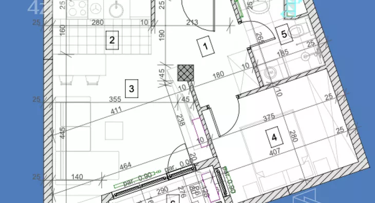 Dvosoban stan | 4zida