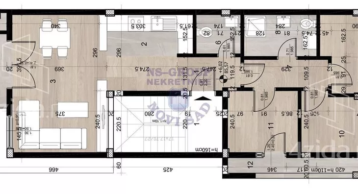 Troiposoban stan | 4zida