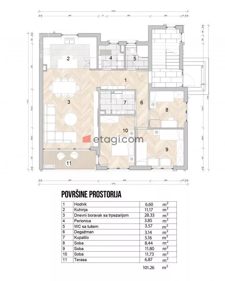 Četvorosoban stan | 4zida