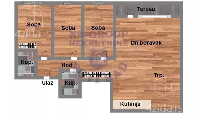 Četvorosoban stan | 4zida