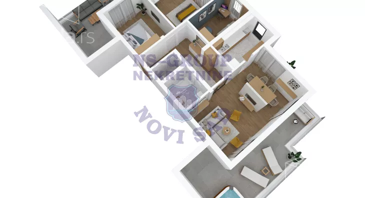 Troiposoban stan | 4zida