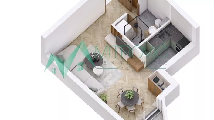 Jednosoban stan | 4zida