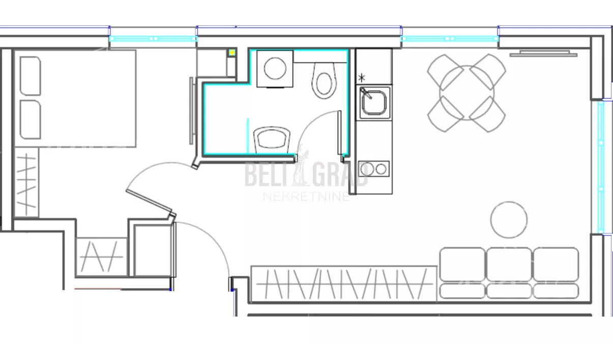 Dvosoban stan | 4zida