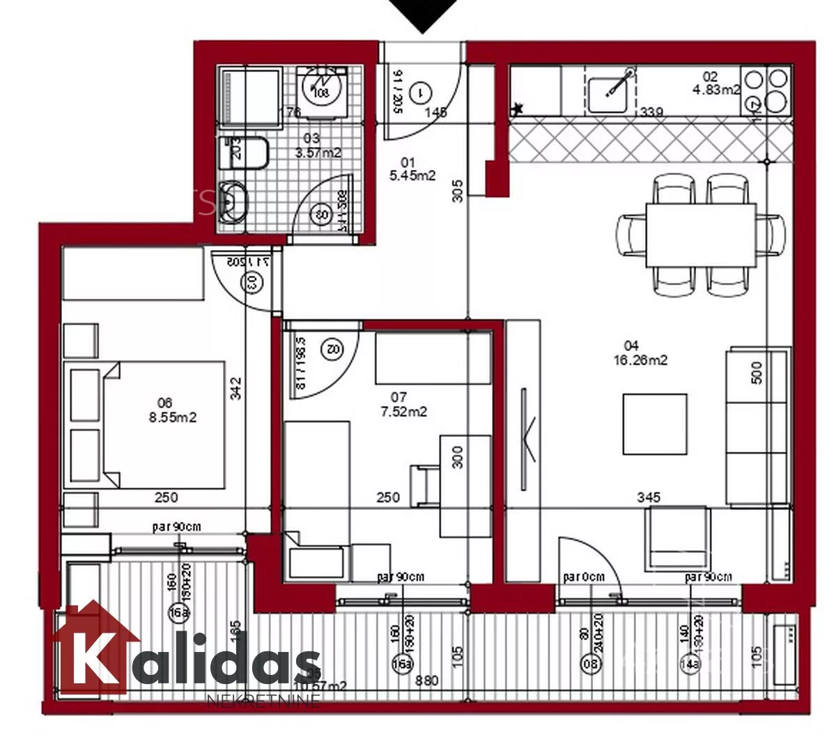 Dvoiposoban stan | 4zida