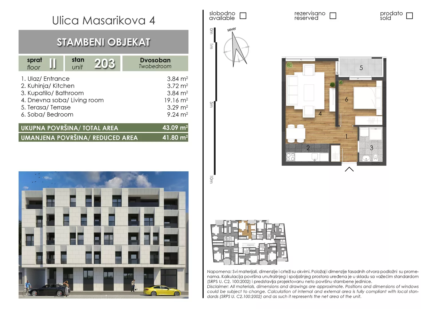 Dvosoban stan | 4zida