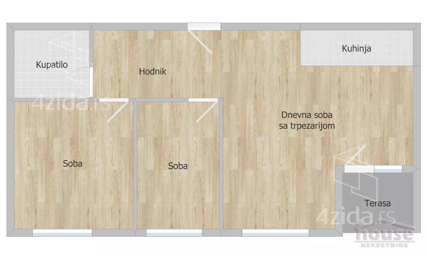 Dvoiposoban stan | 4zida