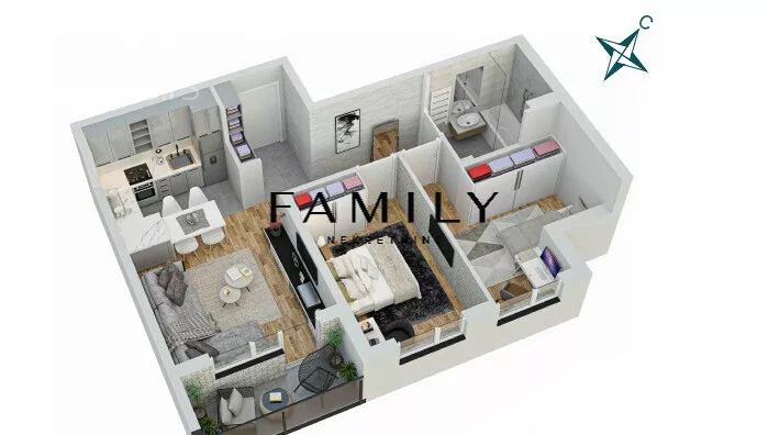 Trosoban stan | 4zida