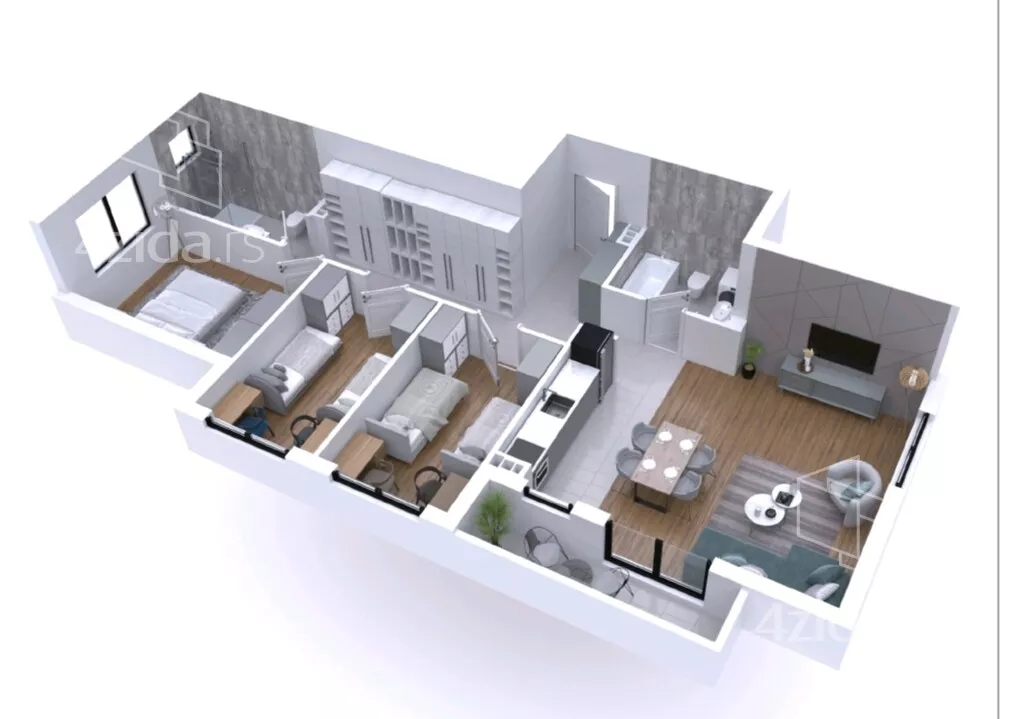 Četvorosoban stan | 4zida