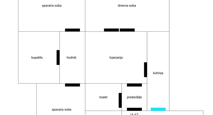 Trosoban stan | 4zida