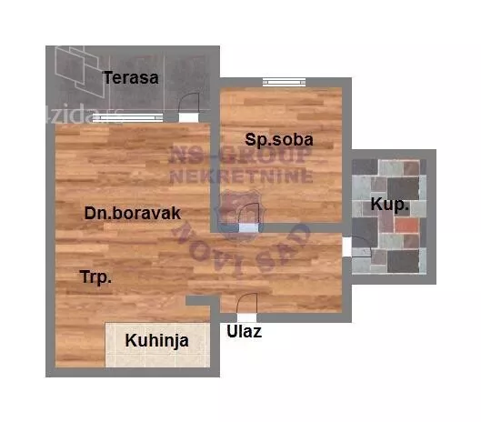 Dvosoban stan | 4zida