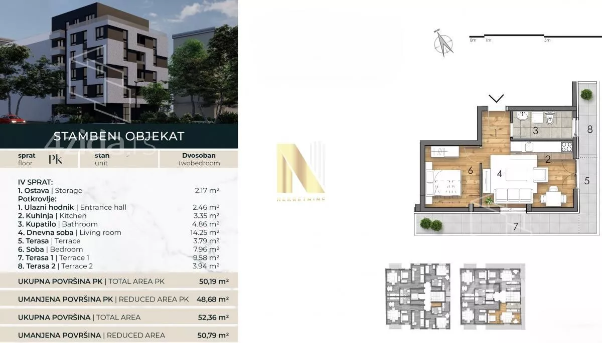 Dvosoban stan | 4zida