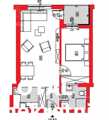 Jednoiposoban stan | 4zida