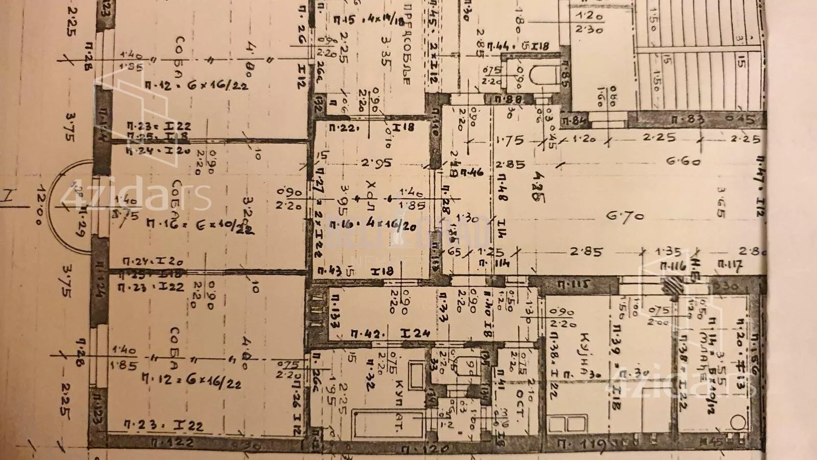 Četvoroiposoban stan | 4zida