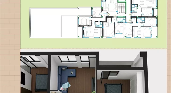 Dvoiposoban stan | 4zida