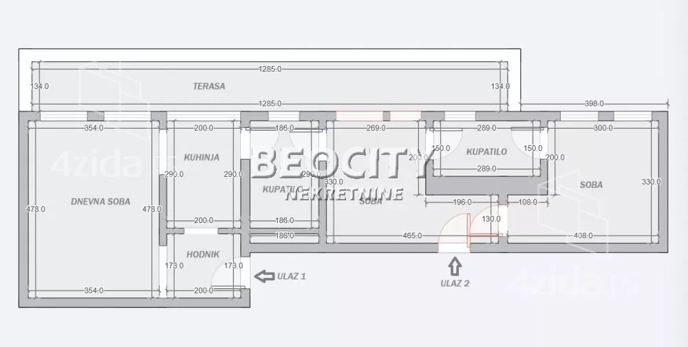 Trosoban stan | 4zida
