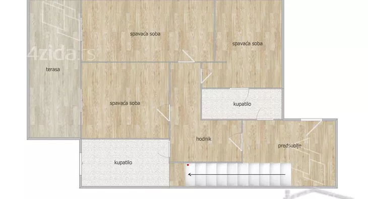 Troiposoban stan | 4zida