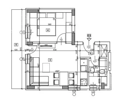 Jednoiposoban stan | 4zida