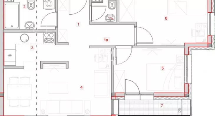 Trosoban stan | 4zida