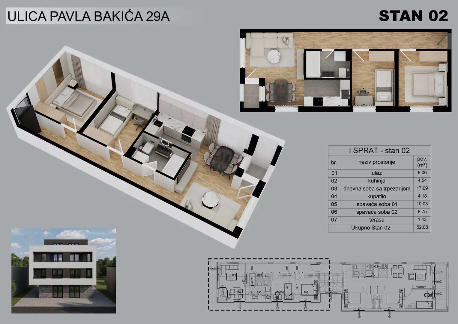 Dvoiposoban stan | 4zida